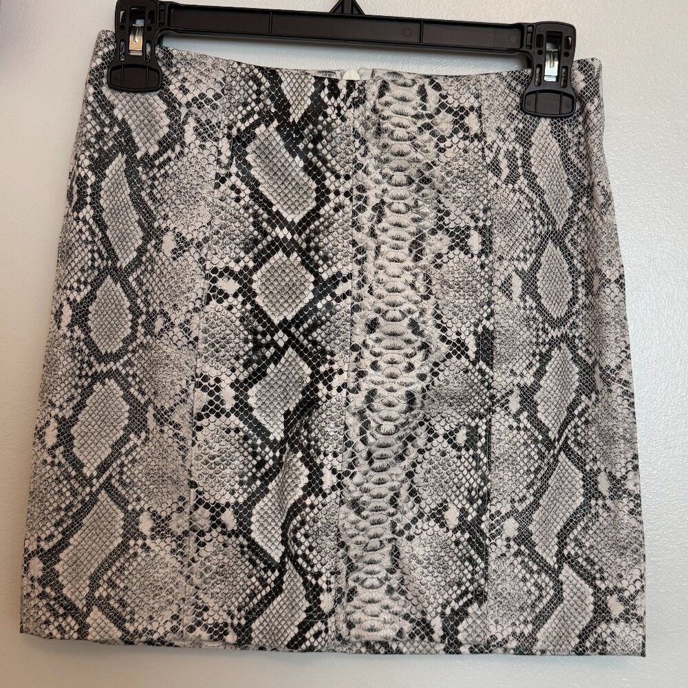Lulus snake print mini shirt